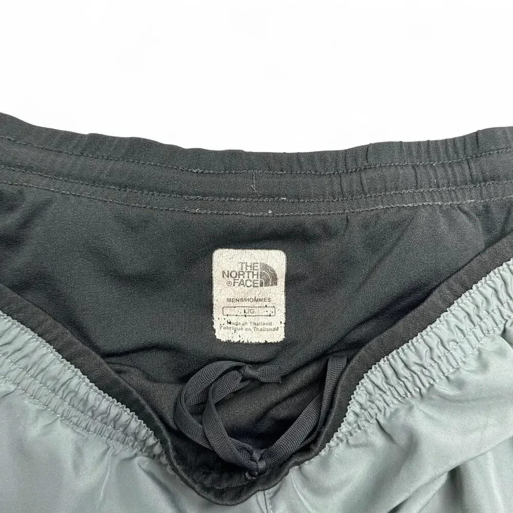 The North Face FlashDry Running Shorts Gray Black Men’s Large